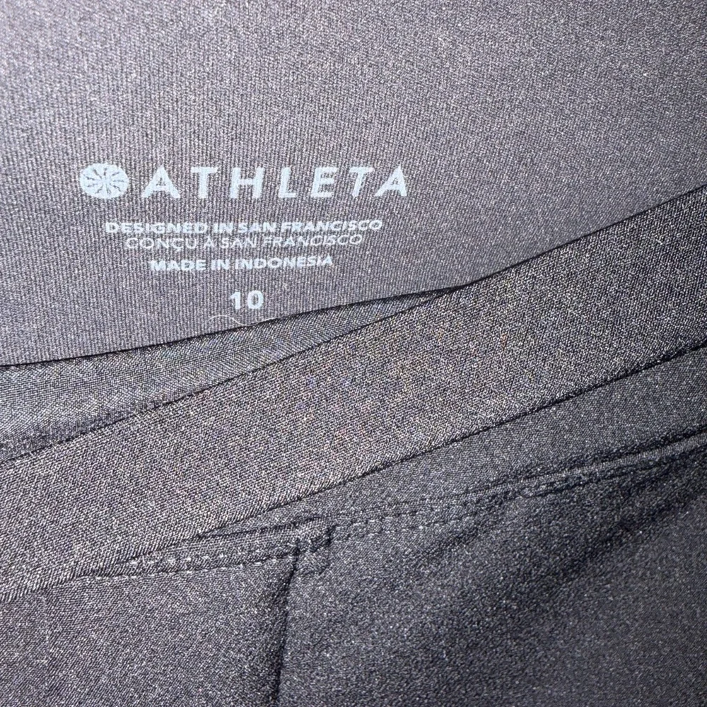 Athleta Endless High Rise Pant, Black, size 10 - Picture 9 of 9